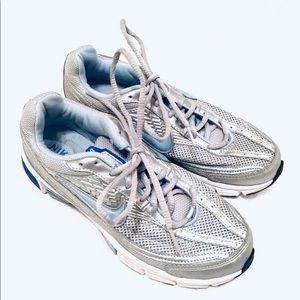 Nike Tri D Silver Blue Running Shoes 7.5